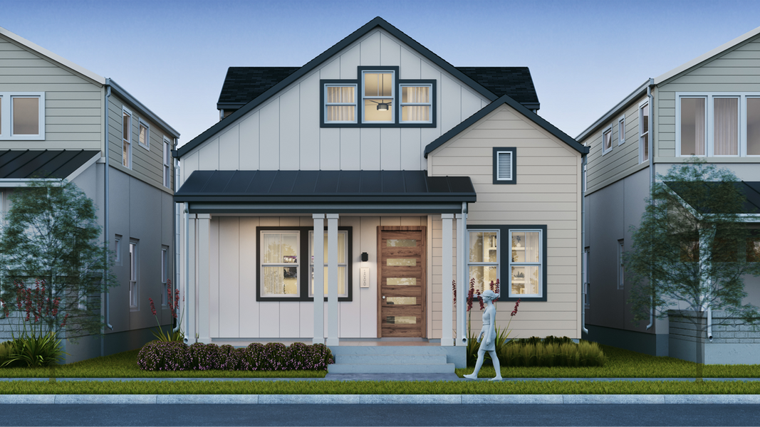 Image 6 of the Mueller: Yard Homes - 37' Homesites community in Austin, TX.