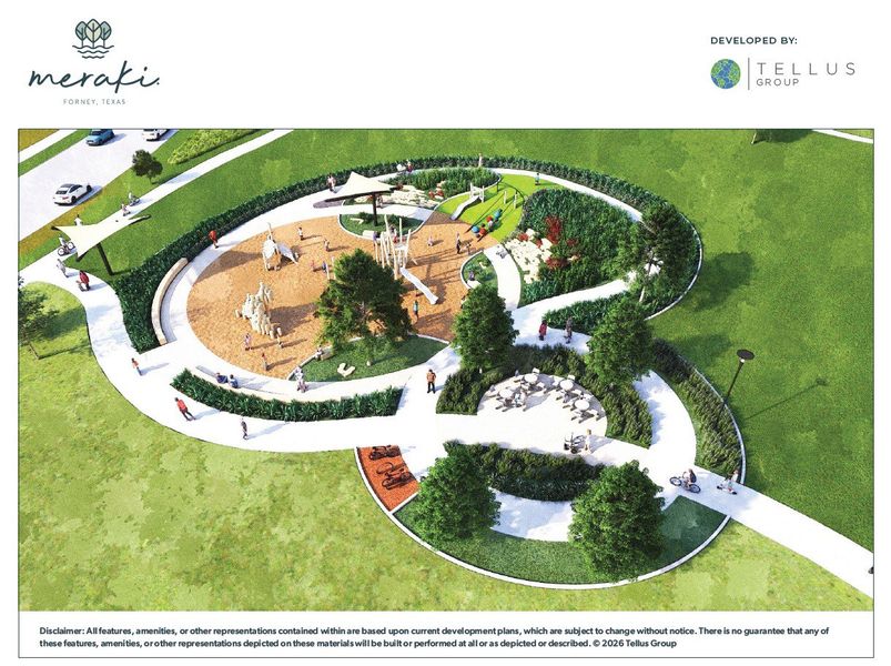 Meraki Aerial of Amenities - playground