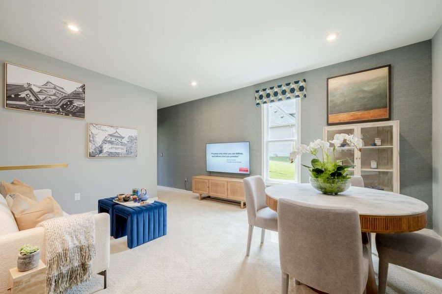Furnished interior in a model home at Governor’s Preserve in Canton (Image 36). Furnished interior in a model home at Governor’s Preserve in Canton (Image 36).
