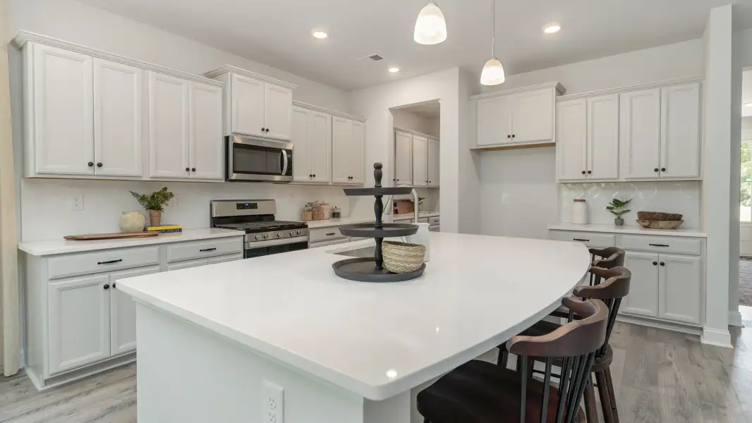 Furnished interior in a model home at Kingston Preserve at Brookhaven in Conway (Image 3).