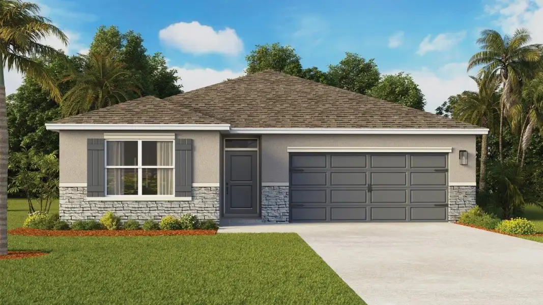 Front exterior of a home in the James Landing community, located in Leesburg, FL (Image 3).