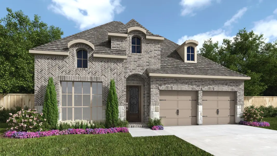 Front exterior of a home in the Arcadia Ridge community, located in San Antonio, TX (Image 9).