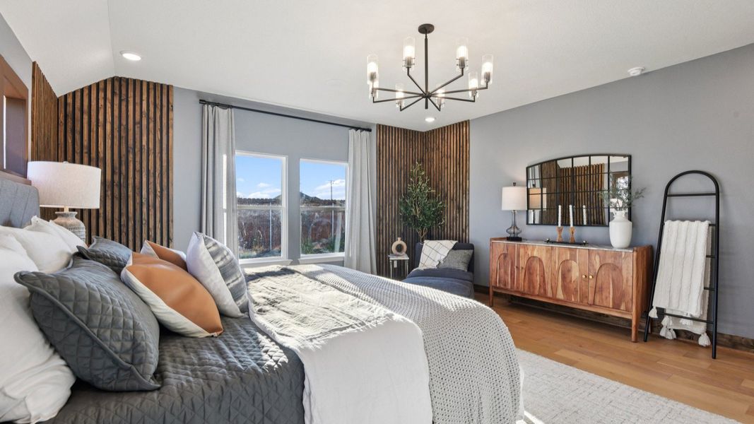 Furnished interior in a model home at Sunflower Ridge in New Braunfels (Image 29).