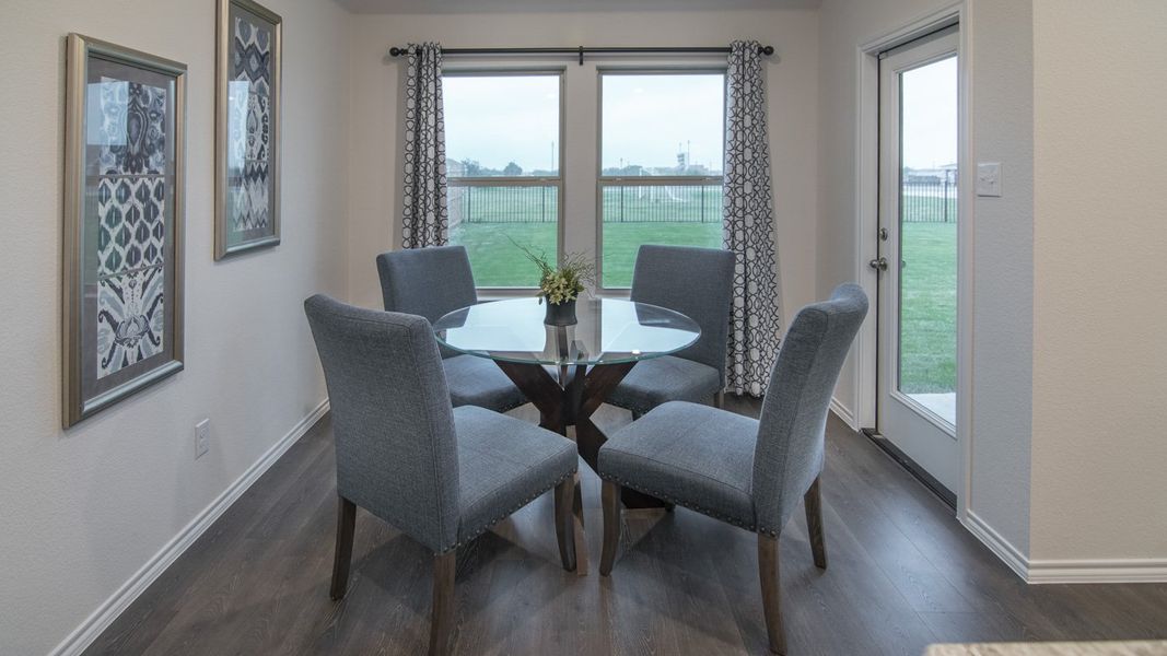 Furnished interior in a model home at Verandah in Royse City (Image 32). Furnished interior in a model home at Verandah in Royse City (Image 32).