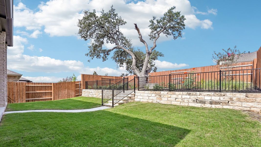 Exterior details of a home in The Enclave at Bar W Ranch, Leander (Image 18). Exterior details of a home in The Enclave at Bar W Ranch, Leander (Image 18).