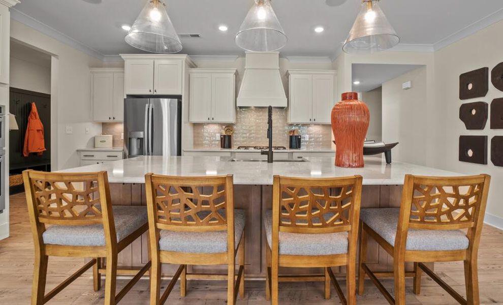 Furnished interior in a model home at Twin Creek in Kernersville (Image 3). Furnished interior in a model home at Twin Creek in Kernersville (Image 3).