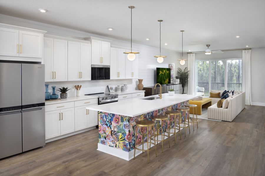 Open Living Areas