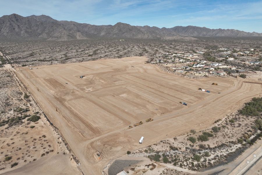 Site preparation and early development at White Tank Vistas in Waddell, AZ (Image 21). Site preparation and early development at White Tank Vistas in Waddell, AZ (Image 21).