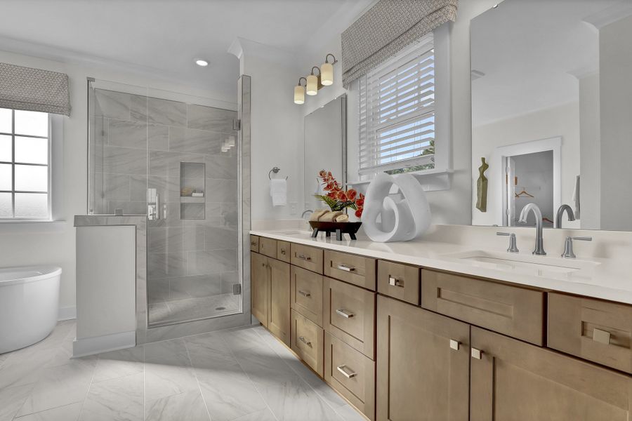 Yates II | Primary Bathroom