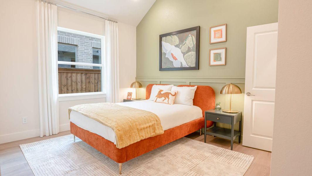 Furnished interior in a model home at Inspiration in Lucas (Image 5).