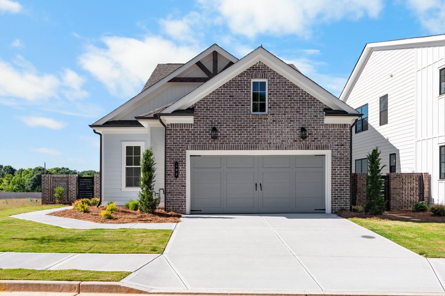 Front exterior of a home in the Aberdeen community, located in Hoschton, GA (Image 16).