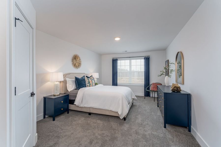 Furnished interior in a model home at Kerns Ridge in Salisbury (Image 23). Furnished interior in a model home at Kerns Ridge in Salisbury (Image 23).