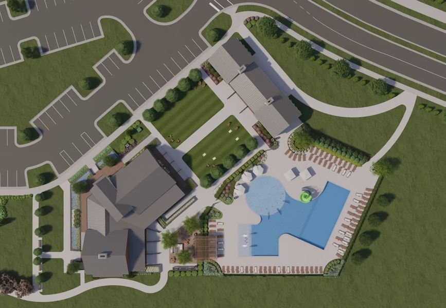 Community amenity available to residents of The Point in Rolesville (Image 9).