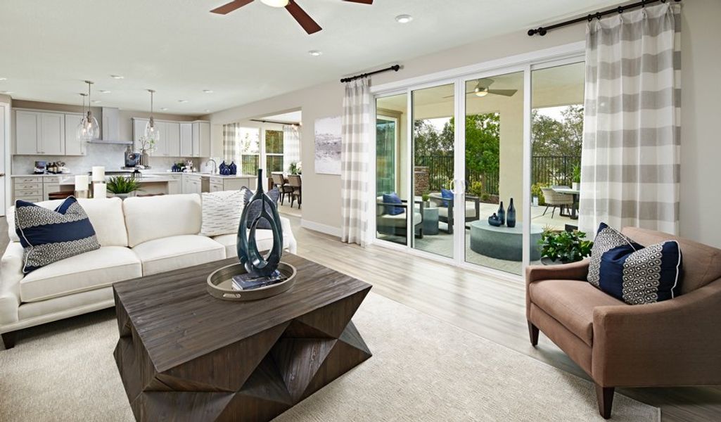 Furnished interior in a model home at Paint Brush Hills in Peyton (Image 24). Furnished interior in a model home at Paint Brush Hills in Peyton (Image 24).
