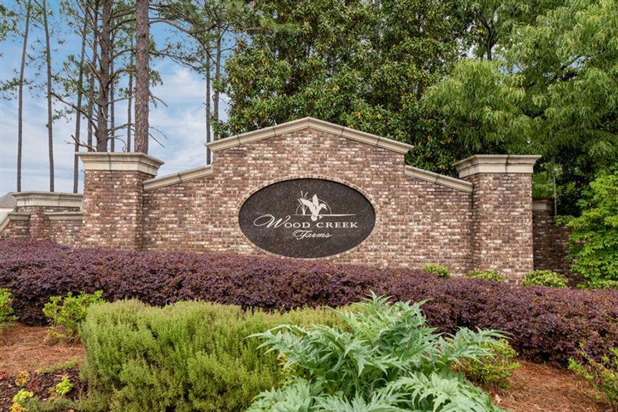 Entrance to the The Park South community in Elgin, SC, featuring signage and landscaping (Image 2). Entrance to the The Park South community in Elgin, SC, featuring signage and landscaping (Image 2).