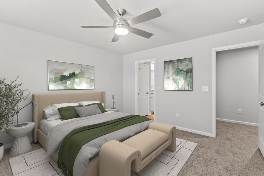 The Pointe - Primary Bedroom
