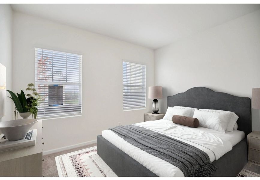 Furnished interior in a model home at Pinecone Reserve in Brooksville (Image 12).