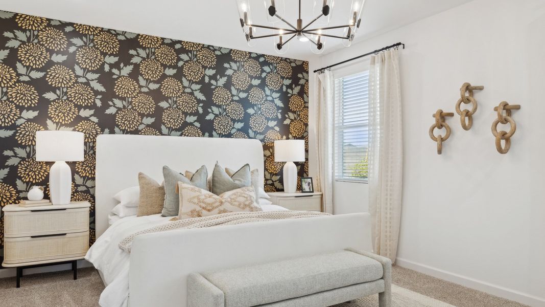 Furnished interior in a model home at Apache Farms in Buckeye (Image 22). Furnished interior in a model home at Apache Farms in Buckeye (Image 22).