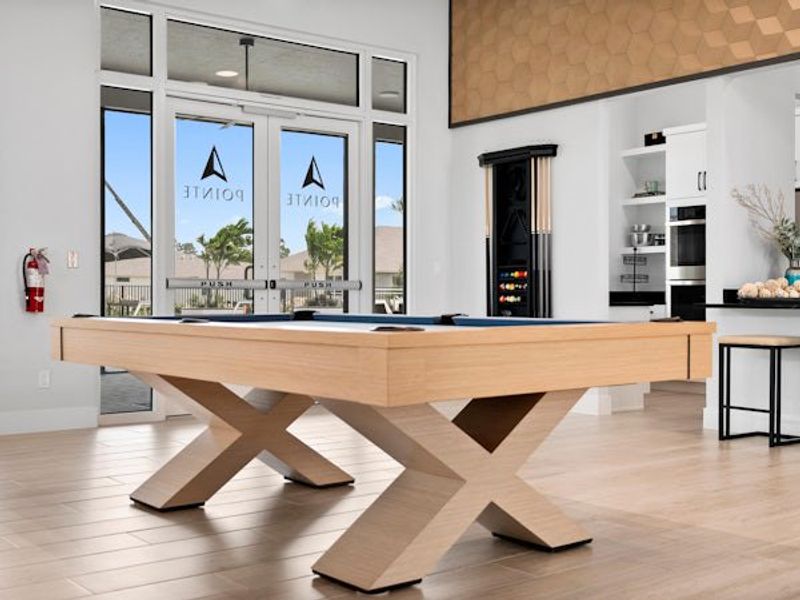 Furnished interior in a model home at High Pointe in Vero Beach (Image 84).