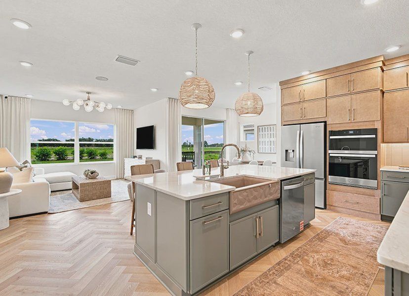 Furnished interior in a model home at Southwind in Plant City (Image 7). Furnished interior in a model home at Southwind in Plant City (Image 7).