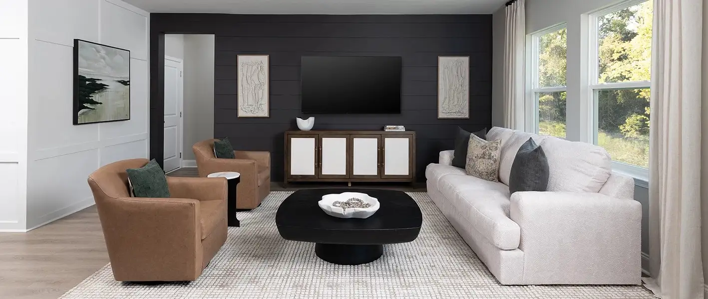 Furnished interior in a model home at Ascent at Arbor Ridge in La Vergne (Image 4).