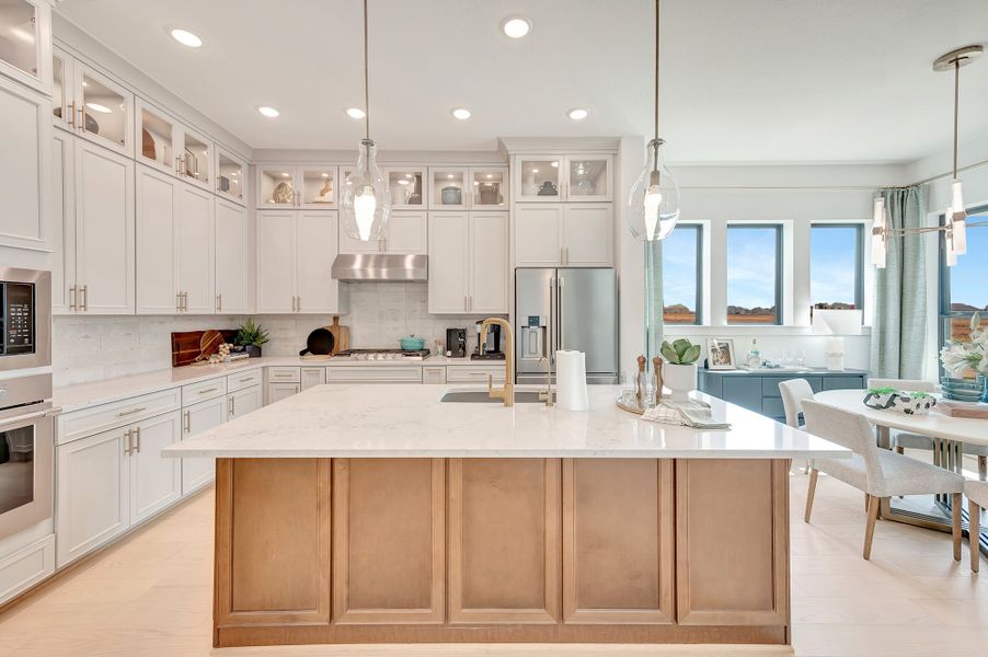 Furnished interior in a model home at Jubilee - Grove Row Collection in Hockley (Image 8).