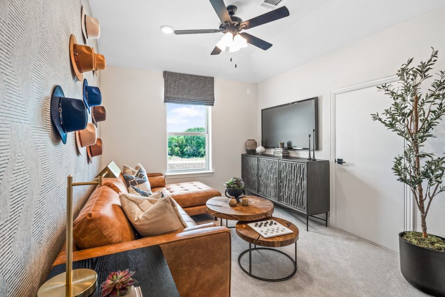 Furnished interior in a model home at Wildcat Ranch in Winters (Image 9).
