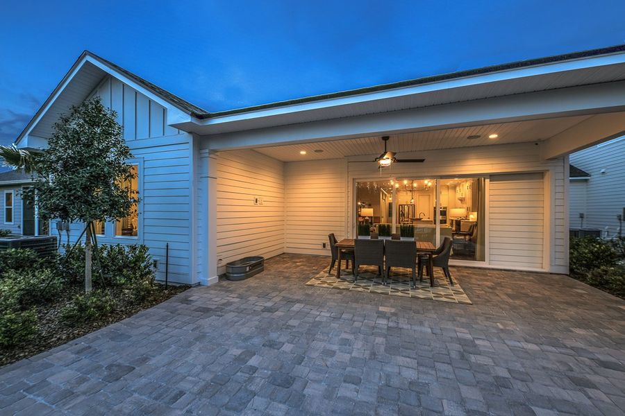 Exterior details of a home in Heritage Trace in Nocatee, Ponte Vedra (Image 19). Exterior details of a home in Heritage Trace in Nocatee, Ponte Vedra (Image 19).