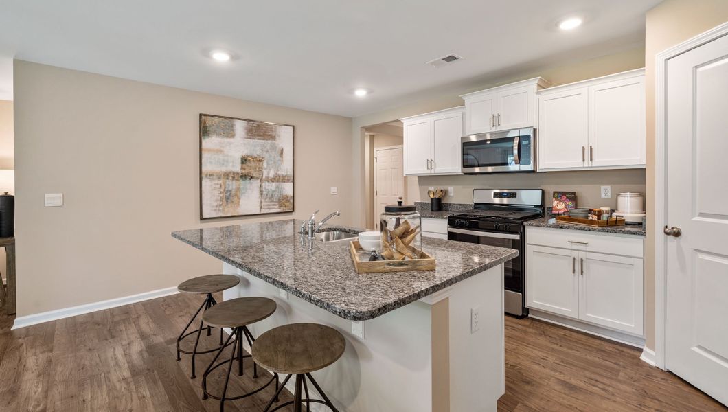 Furnished interior in a model home at Cambridge Creek in Piedmont (Image 10).