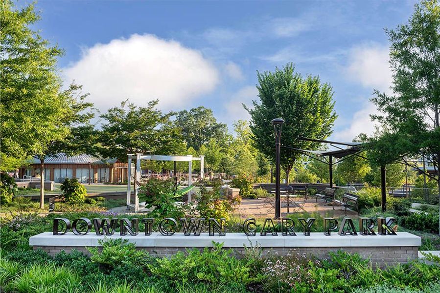 Spend the day at  Downtown Cary Park and the local boutiques