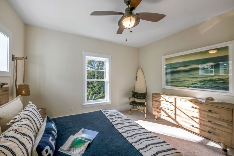 Furnished interior in a model home at Ocean Ridge in St. Augustine Beach (Image 33).