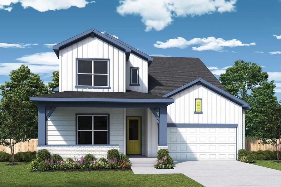 Street view of homes within the Sunbridge master-planned community in St. Cloud, FL (Image 11).