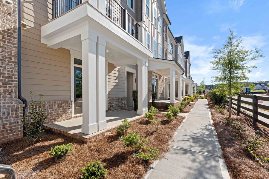 Oleander + Magnolia Streetscape