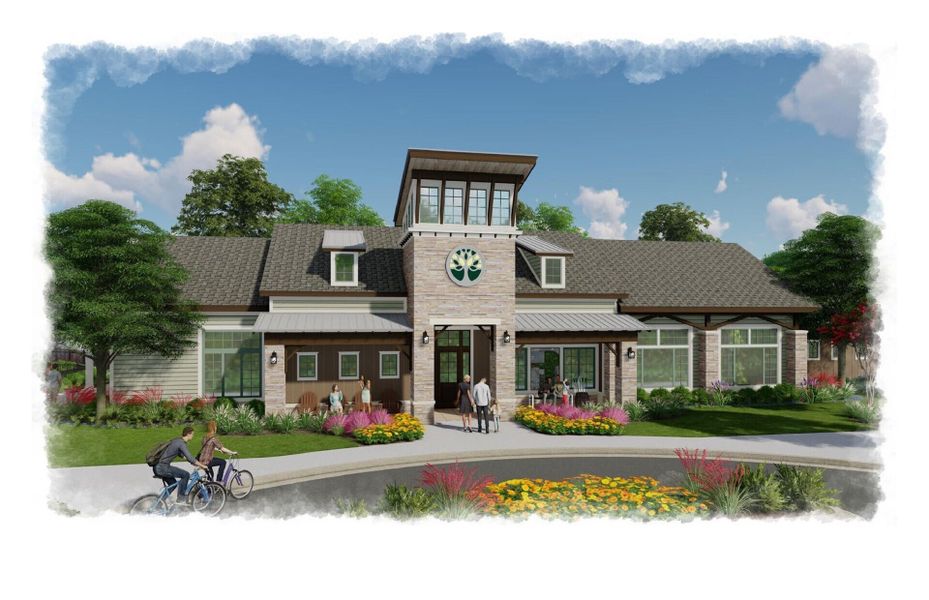 Amenity Clubhouse Entrance