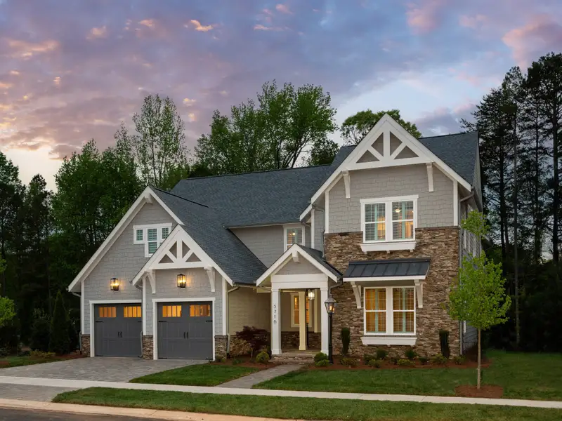 Front exterior of a home in the Enclave at McKee community, located in Charlotte, NC (Image 3).