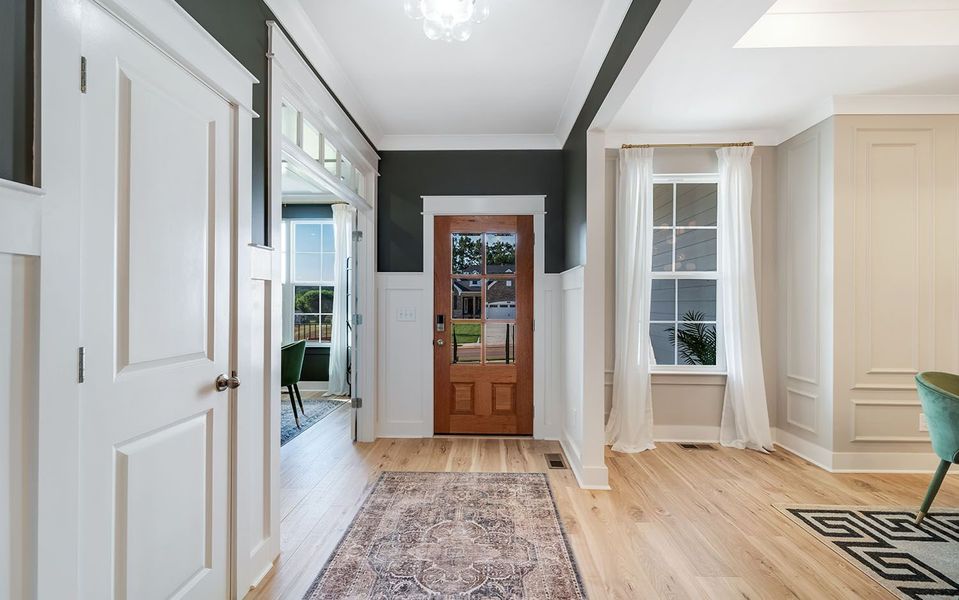 Furnished interior in a model home at Dorris Farm in White House (Image 4).