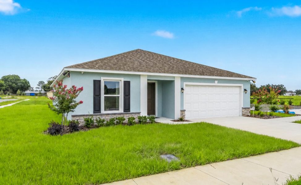 Front exterior of a home in the Tillman Oaks community, located in Wildwood, FL (Image 2). Front exterior of a home in the Tillman Oaks community, located in Wildwood, FL (Image 2).