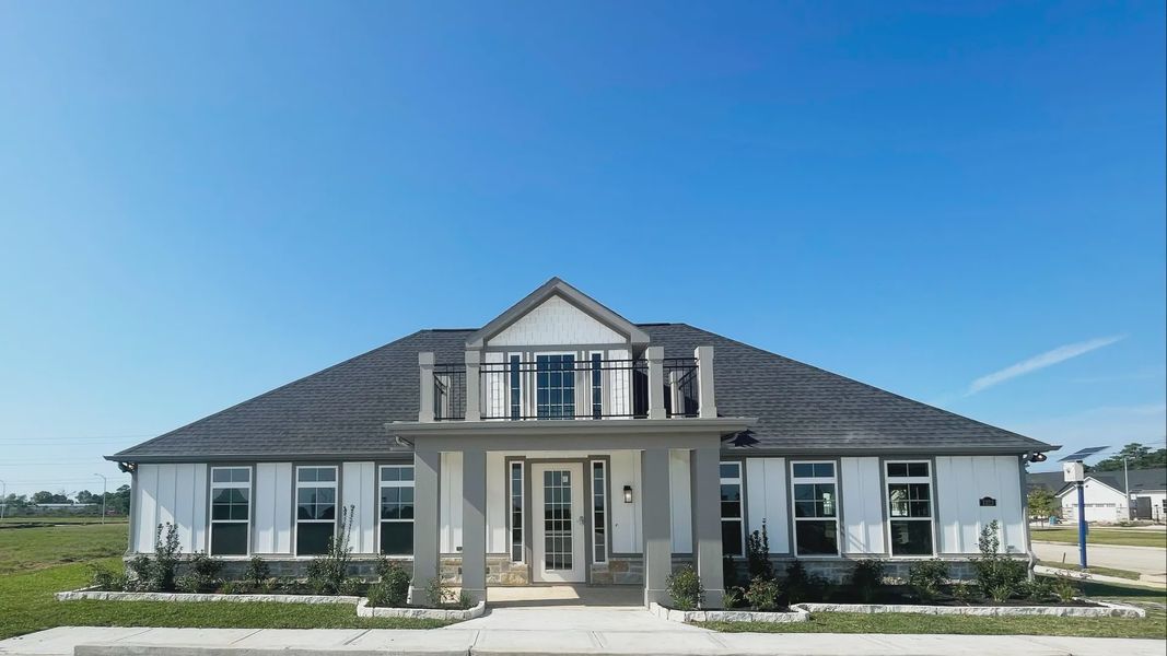 Front exterior of a home in the Winfrey Estates community, located in Tomball, TX (Image 3).