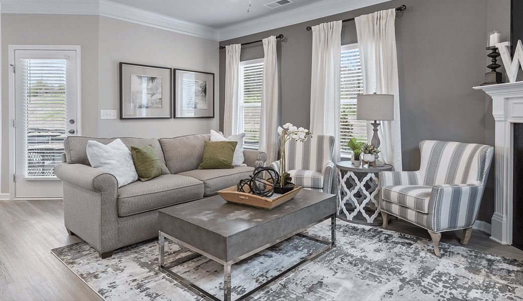 The Braselton II - Family Room