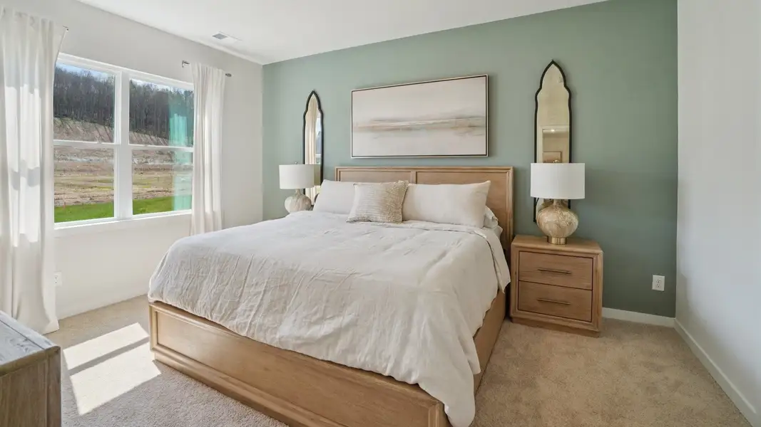 Furnished interior in a model home at Valley View in Waynesville (Image 22). Furnished interior in a model home at Valley View in Waynesville (Image 22).
