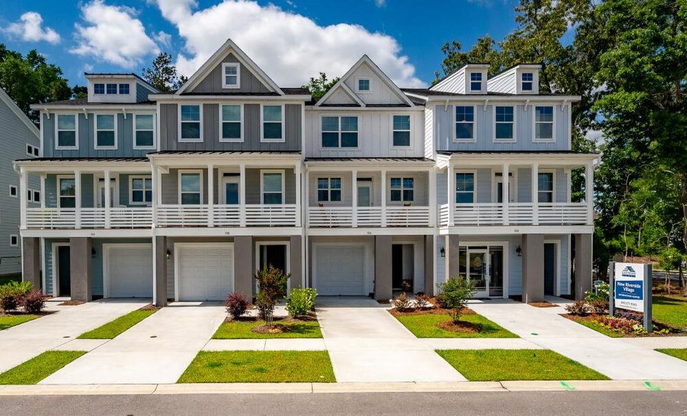 Front exterior of a home in the New Riverside Village community, located in Bluffton, SC (Image 4).