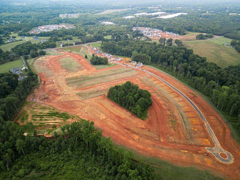 Site preparation and early development at Preserve at Mayes Meadow in Cornelius, NC (Image 26).