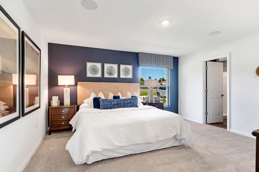 Furnished interior in a model home at Ocala in Ocala (Image 23).
