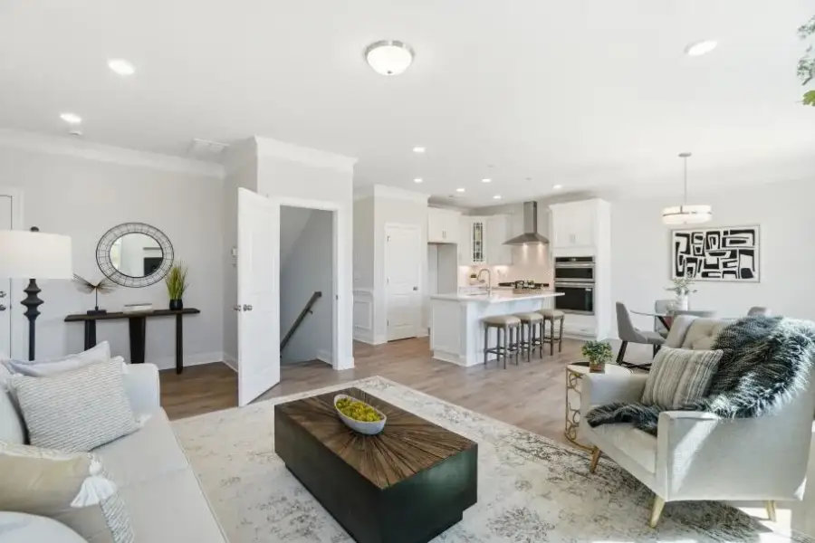 Furnished interior in a model home at Paisley Pointe in Boiling Springs (Image 47).