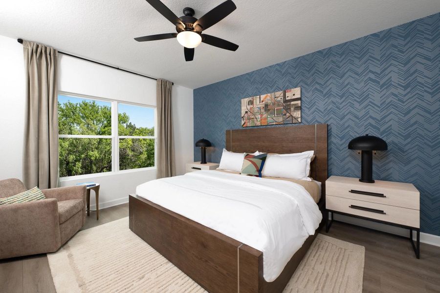 Furnished interior in a model home at The Wilder in Adkins (Image 9). Furnished interior in a model home at The Wilder in Adkins (Image 9).