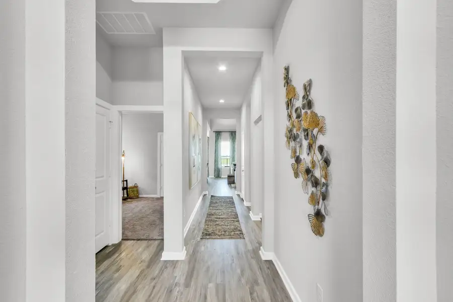 Furnished interior in a model home at Lago Mar  50'  &  55' in Texas City (Image 2).