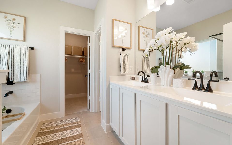 Furnished interior in a model home at Steed Landing in Texas City (Image 33). Furnished interior in a model home at Steed Landing in Texas City (Image 33).