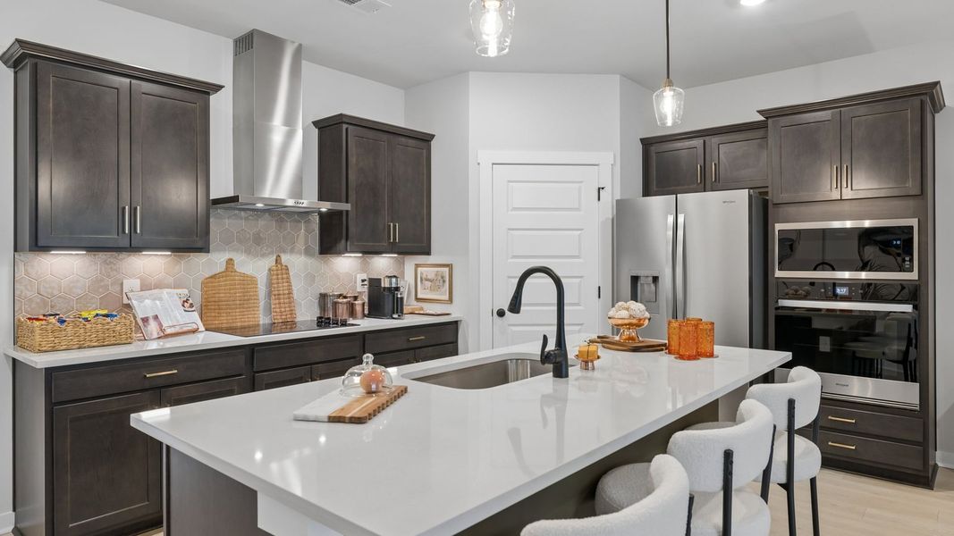 Furnished interior in a model home at Reserve at Hickory Ridge in Columbia (Image 22).
