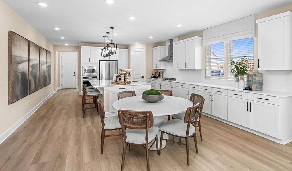 Furnished interior in a model home at Lynwood Station in Mount Juliet (Image 5). Furnished interior in a model home at Lynwood Station in Mount Juliet (Image 5).