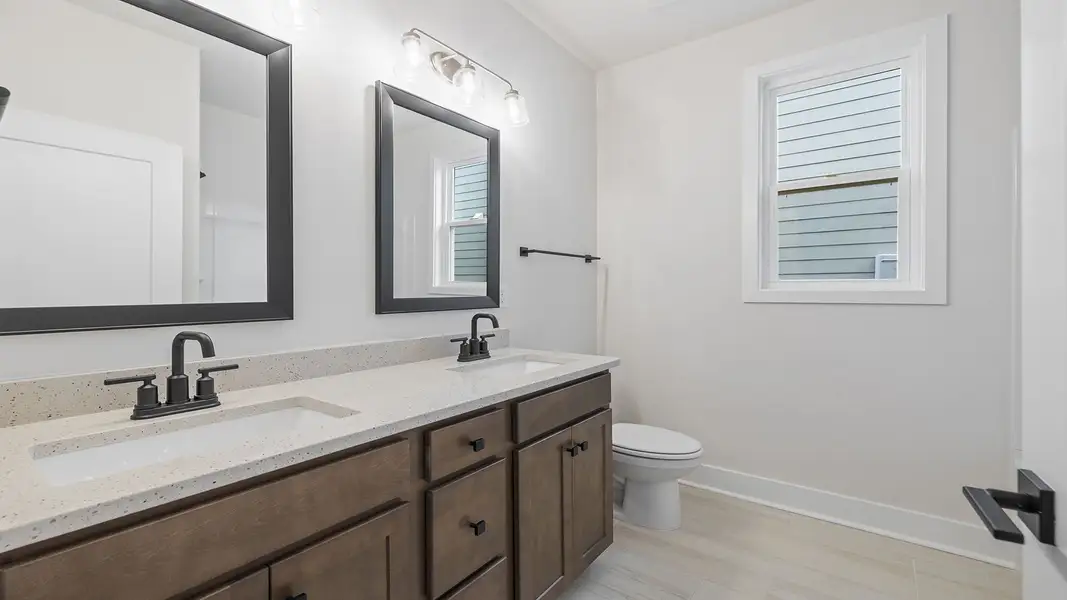 Furnished interior in a model home at Cottonwood Ridge in Piedmont (Image 16).